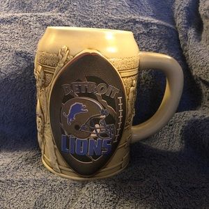 Detroit Lions Beer Stein